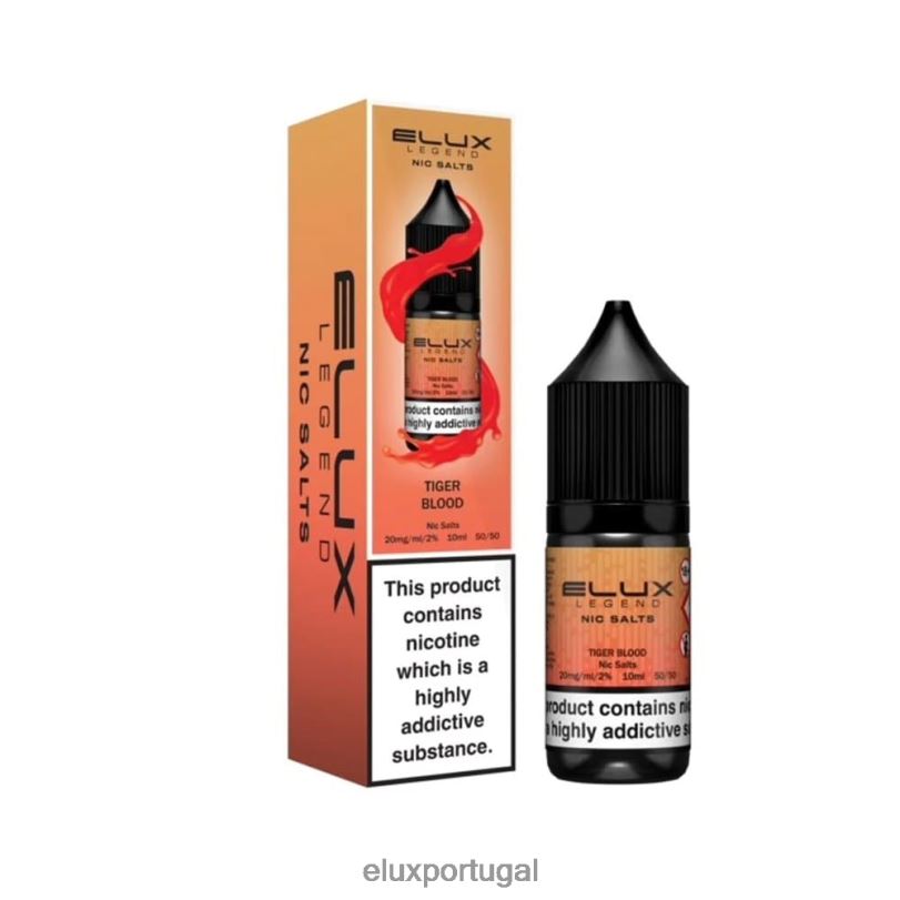 Elux Wholesale Portugal - Elux Legend sal fino 10ml 4R20H51 sangue de tigre