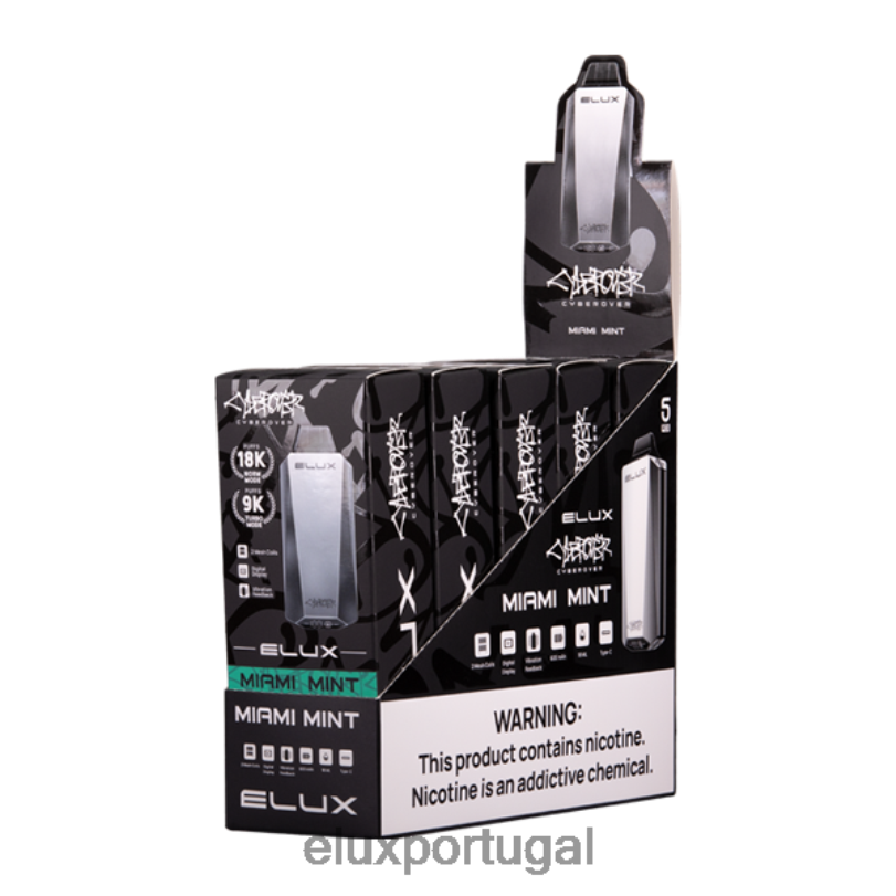 Elux Vape Near Me - Elux cibernético 4R20H170 hortelã de miami