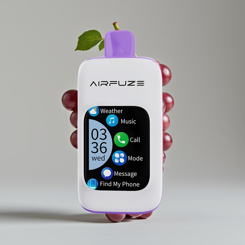 AirFuze Smart Pro 40000 Puffs Vape Recarregável Uva Explosiva 20ML