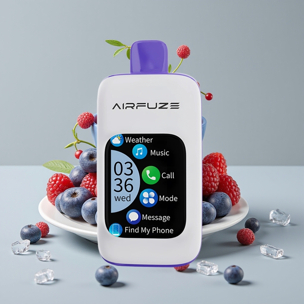 AirFuze Smart Pro 40000 Puffs Vaporizador Descartável Blue Razz Ice