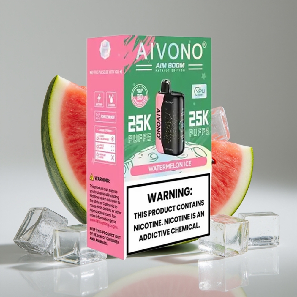 Aivono AIM BOOM 25000 Puffs - Melancia Gelada, 0%-5% Nicotina, 28ml, Tipo-C