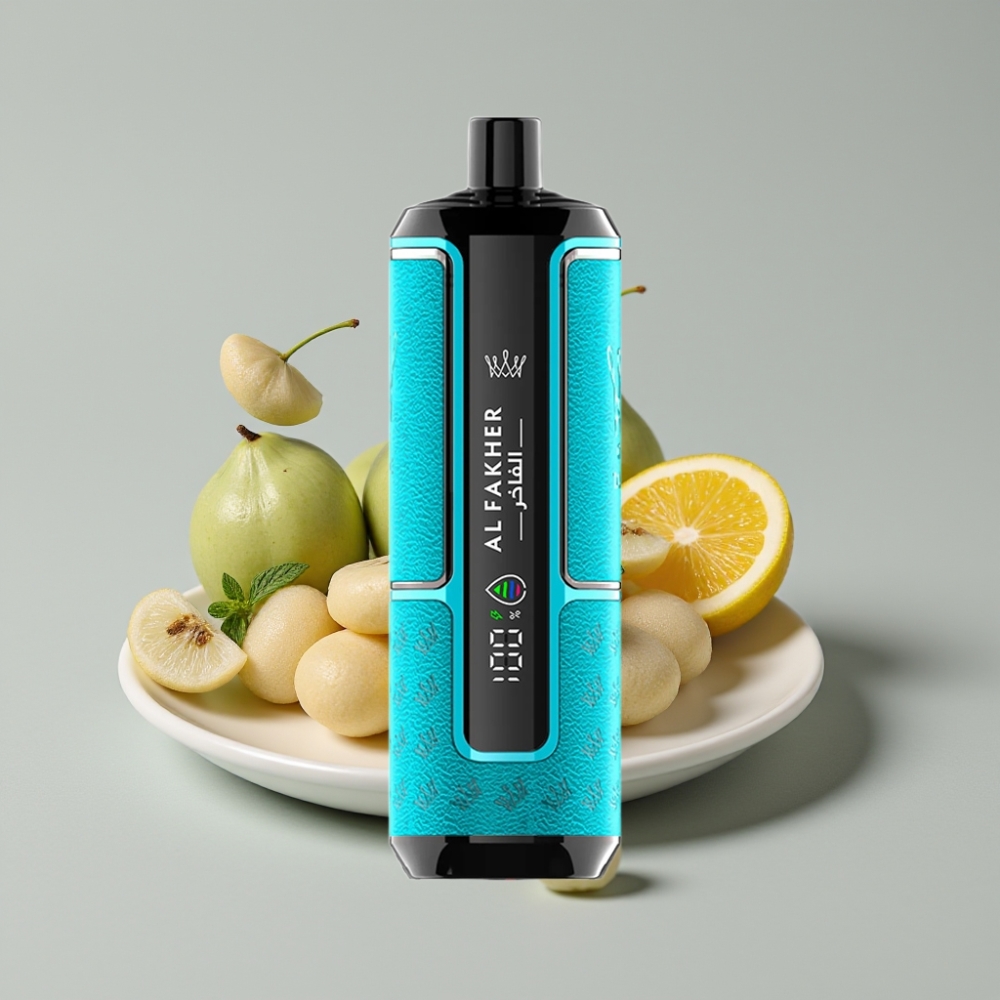 Al Fakher Crown Bar 15K Hypermax Disposable Vape Kit Hortelã Goma – 22ml, 15.000 Tragadas, 6mg/ml, USB-C