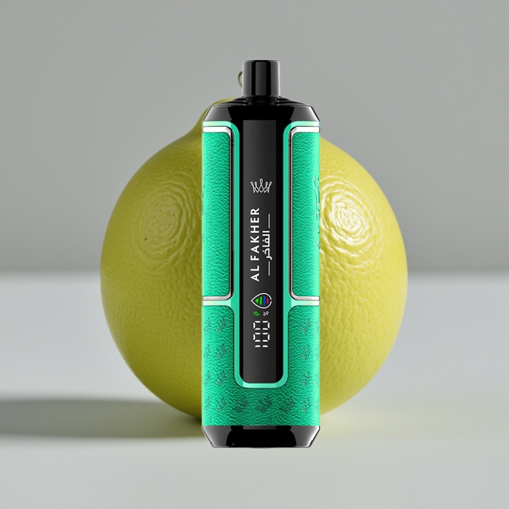 Al Fakher Crown Bar 15K Hypermax Disposable Vape Kit Limão Lima