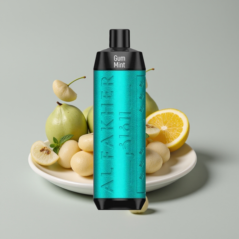 Al Fakher Crown Bar 8000 Crystal Disposable Vape Menta Chiclete – 18ml, 5mg, 8000 Puffs, USB-C