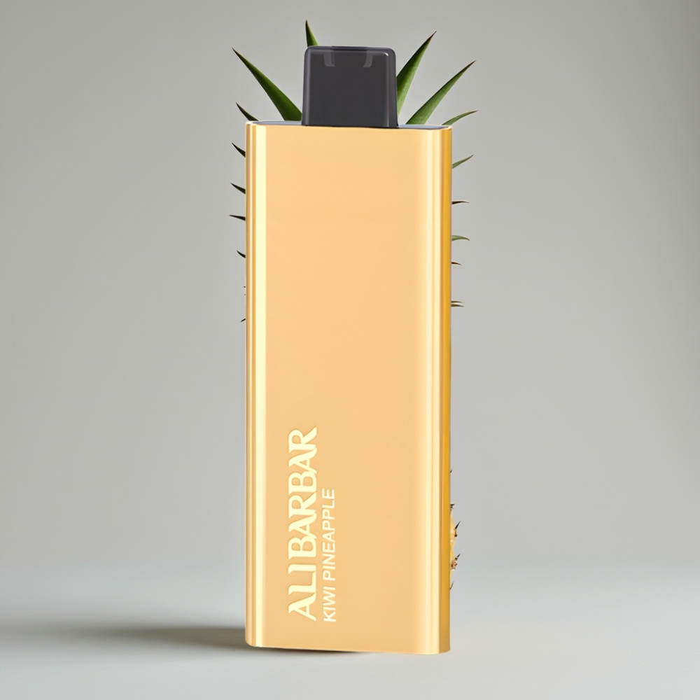 Alibarbar Pandora 7000 Puffs Vape Descartável Kiwi Abacaxi 17ml 1.0Ω