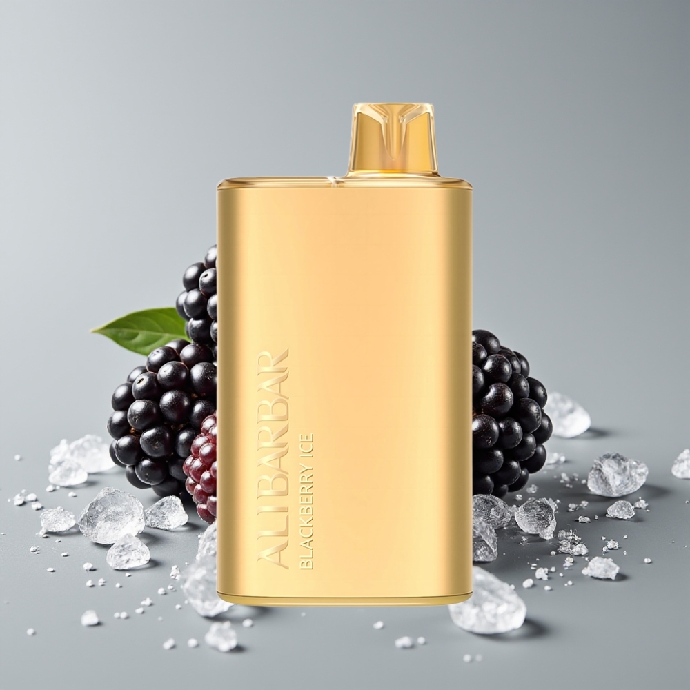 Alibarbar Rich 8000 Puffs Disposable Vape Blackberry Ice com 20ml de Líquido e 2000 mAh