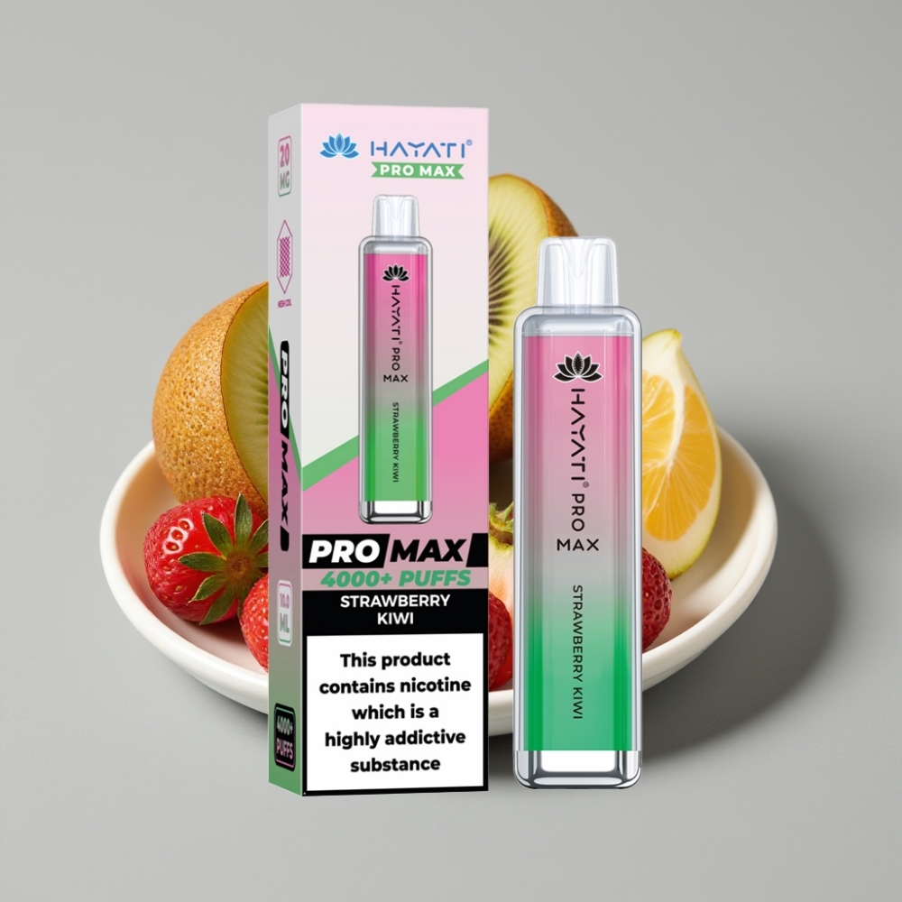 Hayati Pro Max 4000 Puffs Disposable Vape Morango Kiwi