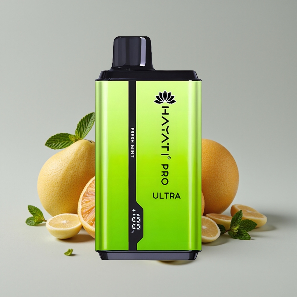 Hayati Pro Ultra 15000 Puffs Disposable Vape Menta Fresca