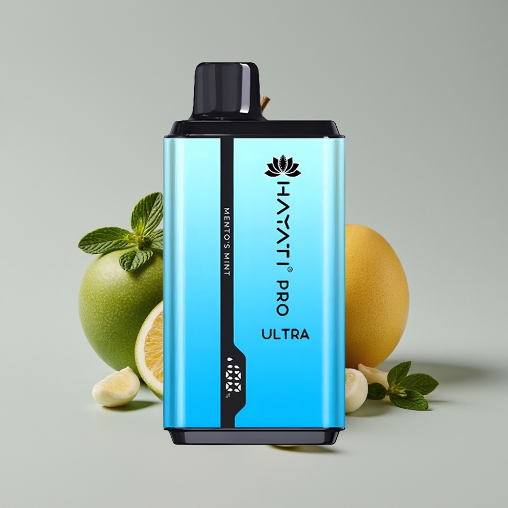 Hayati Pro Ultra 15000 Puffs Disposable Vape Menta Mentos