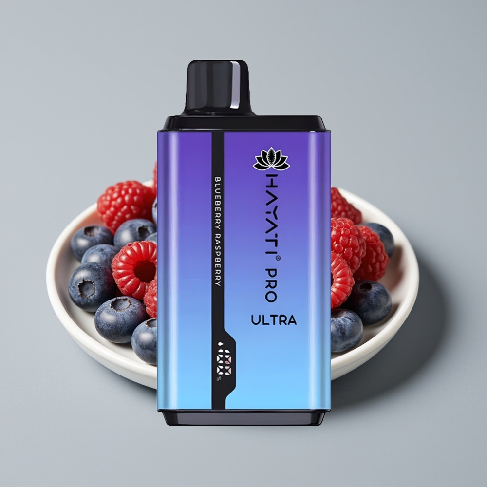 Hayati Pro Ultra 15000 Puffs Disposable Vape Mirtilo Framboesa