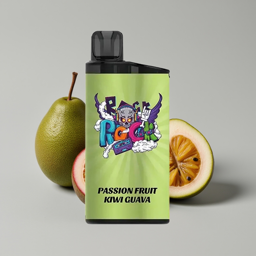 IGET Bar 3500 Puffs Disposable Vape Maracujá Kiwi Goiaba - 1400 mAh, 1.2 Ohm Mesh, 78g