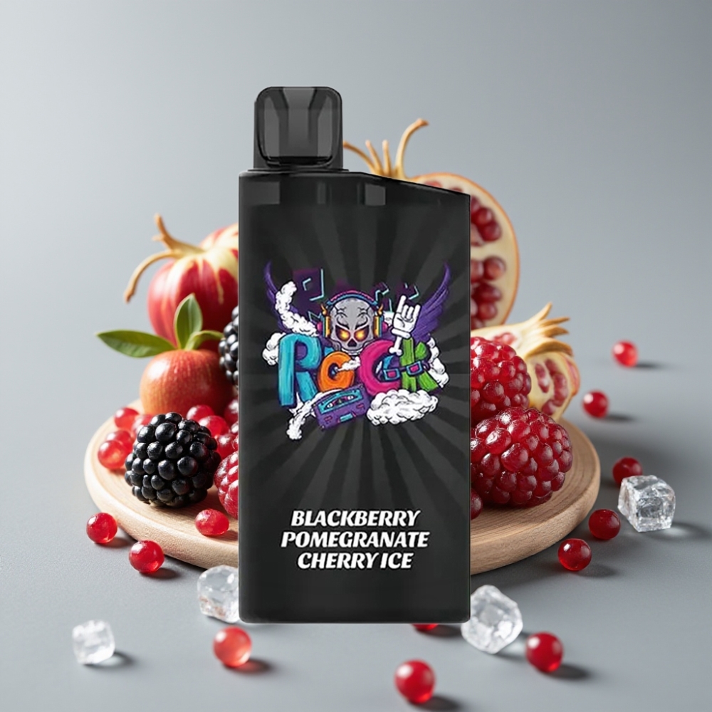 IGET Bar 3500 Puffs Vape Descansável Amora Romã Cereja Gelo (1400 mAh, 1.2 Ohm Mesh)