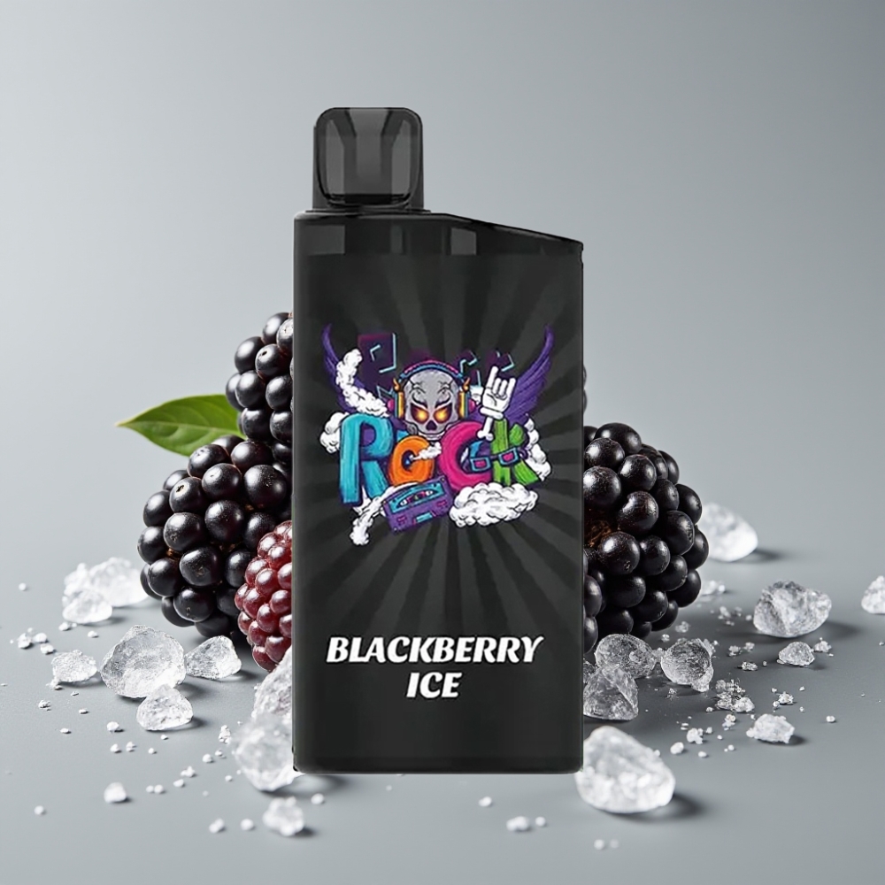 IGET Bar 3500 Puffs Vaporizador Descartável Blackberry Ice - 1400 mAh, 1.2 Ohm Mesh Coil