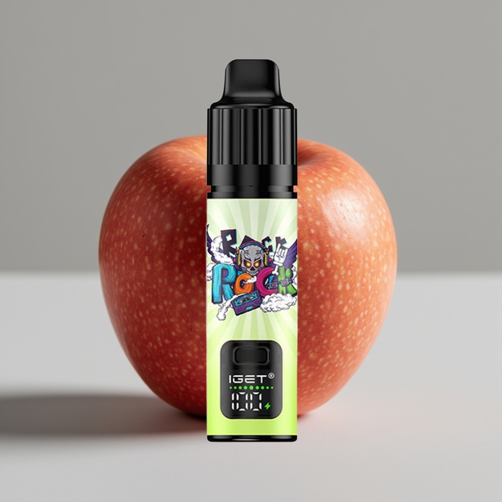 IGET BAR PLUS S3 POD 10000 Puffs Vape Descartável Maçã Dupla – 18ml, 5% Nicotina, 950mAh