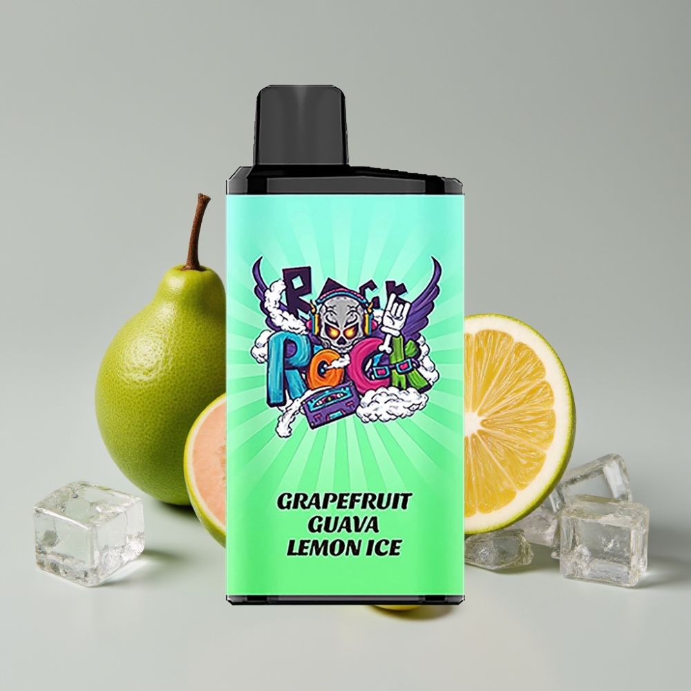 IGET Bar Pro 10000 Puffs Vape Descartável Goiaba Limão Gelo – 2000 mAh, 1.2 Ohm Mesh Coil
