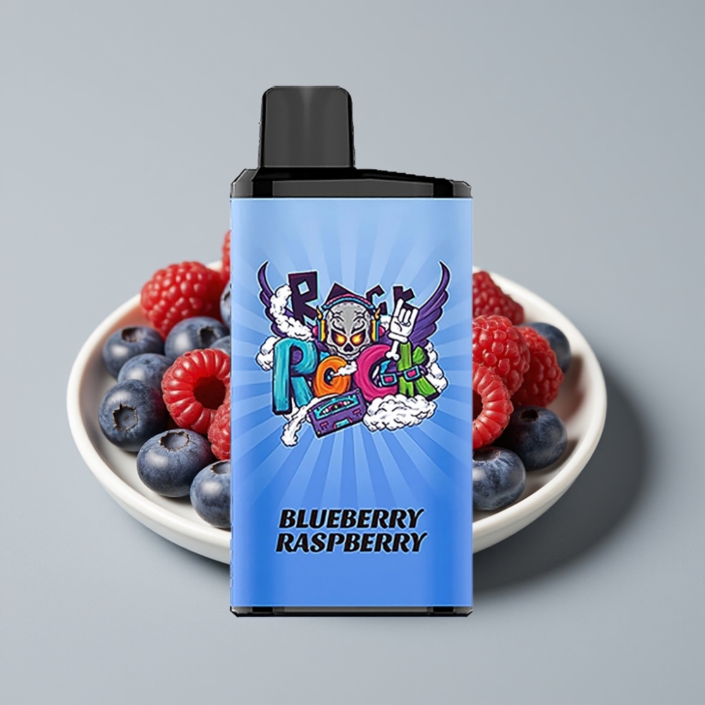 IGET Bar Pro 10000 Puffs Vape Descartável Mirtilo Framboesa - 2000 mAh, 1.2 Ohm Mesh Coil