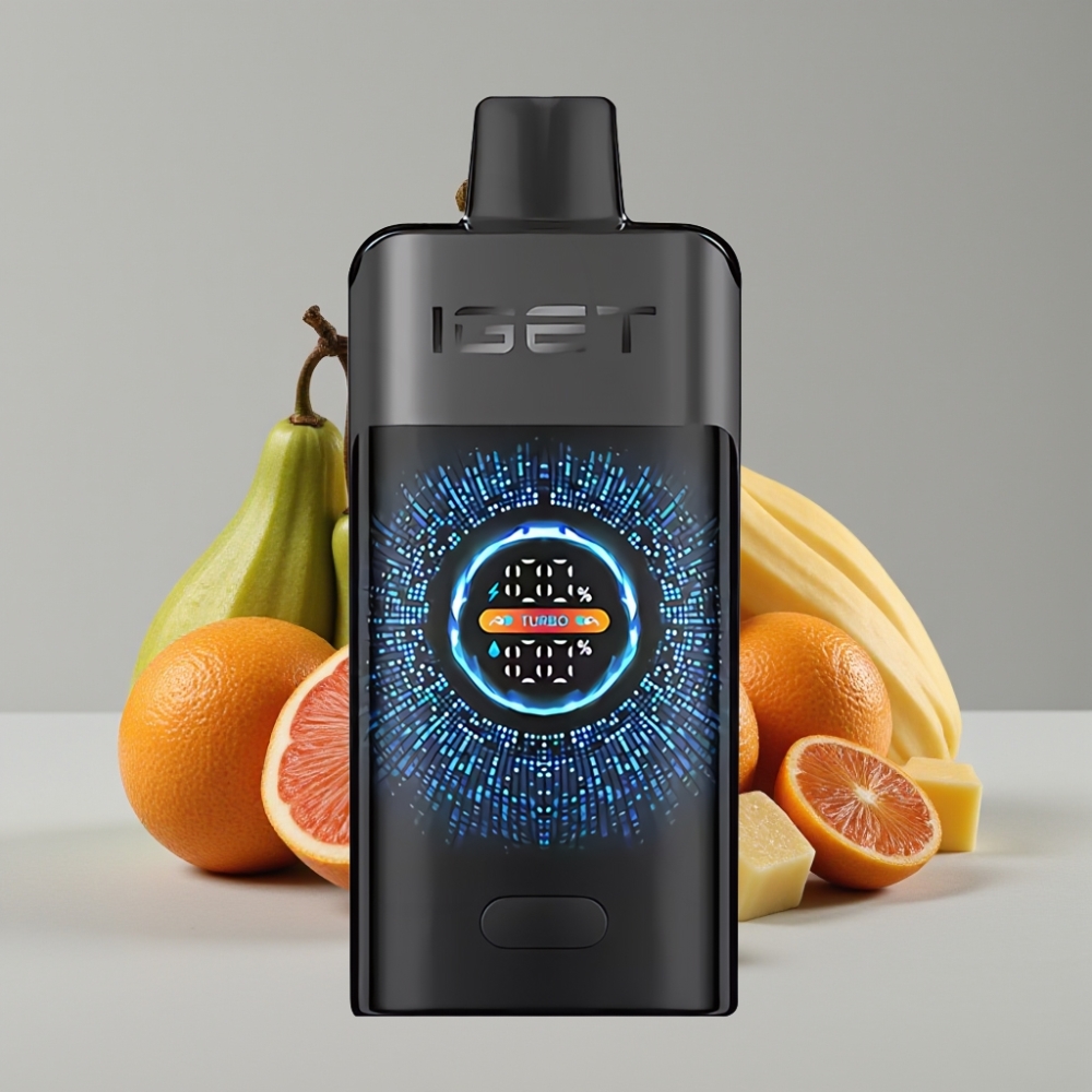 IGET ONE 12000 Puffs Disposable Vape Floresta Negra com Tela Colorida Curva e Bateria 2700 mAh