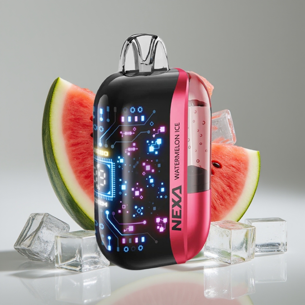 NEXA Ultra 50K Disposable Vape Melancia Gelo 20ml 5% 800mAh Tipo-C