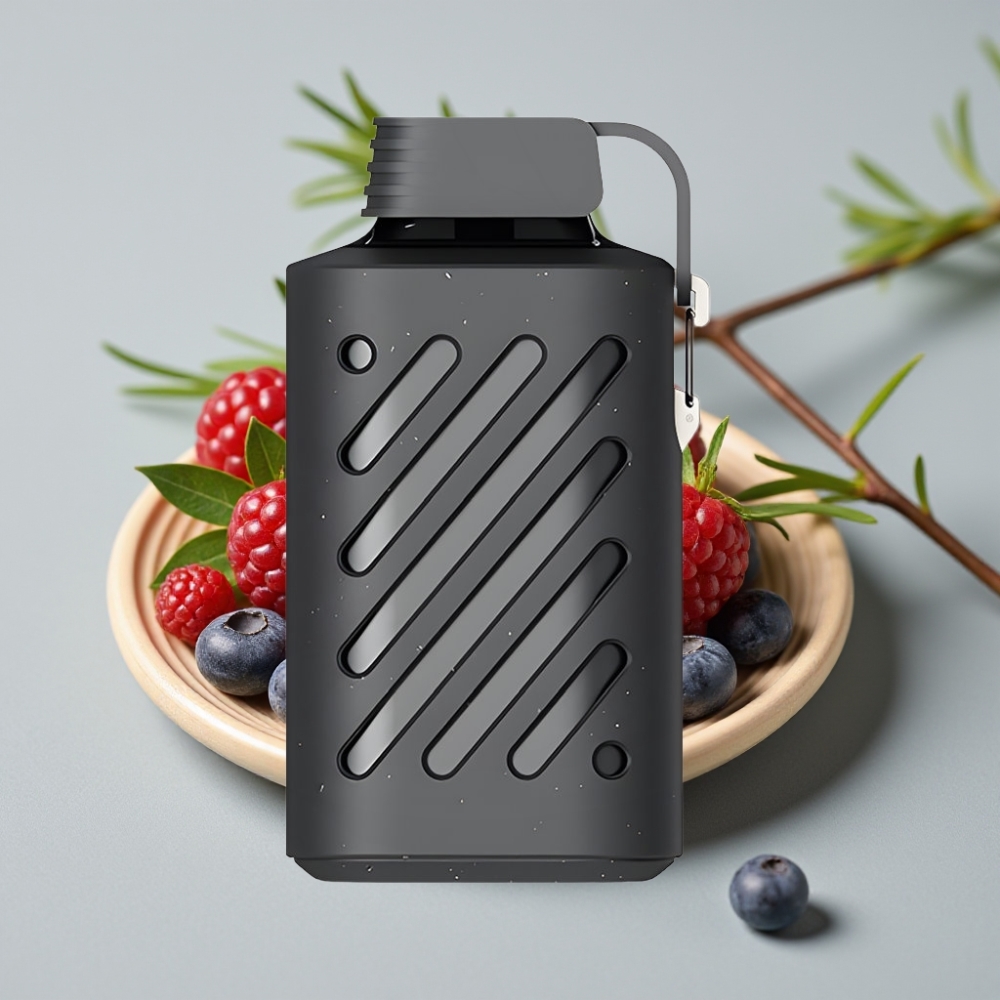 VOZOL GEAR 10000 Descartável Sabores Cedro e Frutas Vermelhas com 10000 Puffs, 20ml de Líquido e Bateria 500mAh