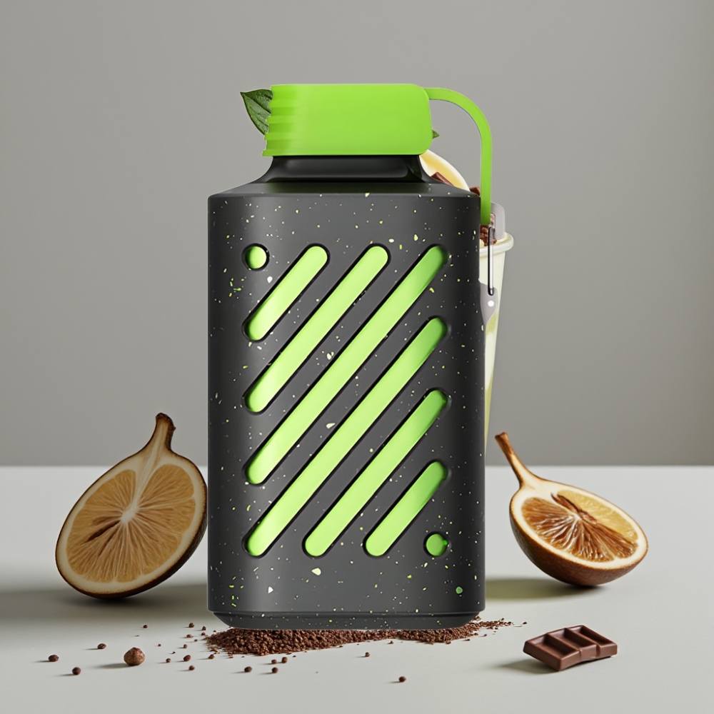 VOZOL GEAR 10000 Disposable Vape Creme de Chocolate Matcha – 10000 Puffs, 20 ml, 50mg/ml, VAMT Mesh Coil