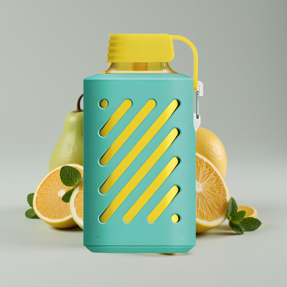 VOZOL GEAR 10000 Disposable Vape Menta de Miami com 10000 Puffs, 30 Sabores e Capacidade de 20 ml