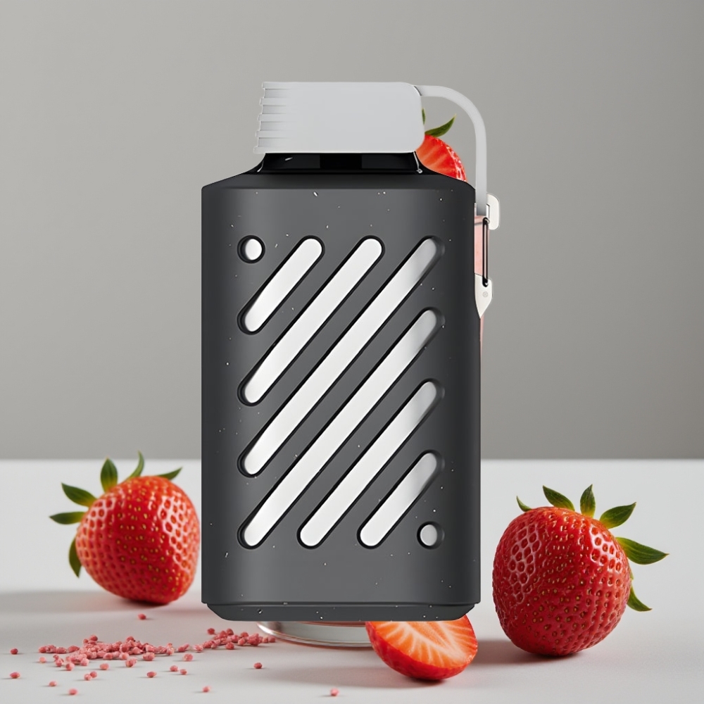 VOZOL GEAR 10000 Disposable Vape Morango Smoothie – 10000 Puffs, 30 Sabores, 20ml Capacidade, 500mAh Bateria