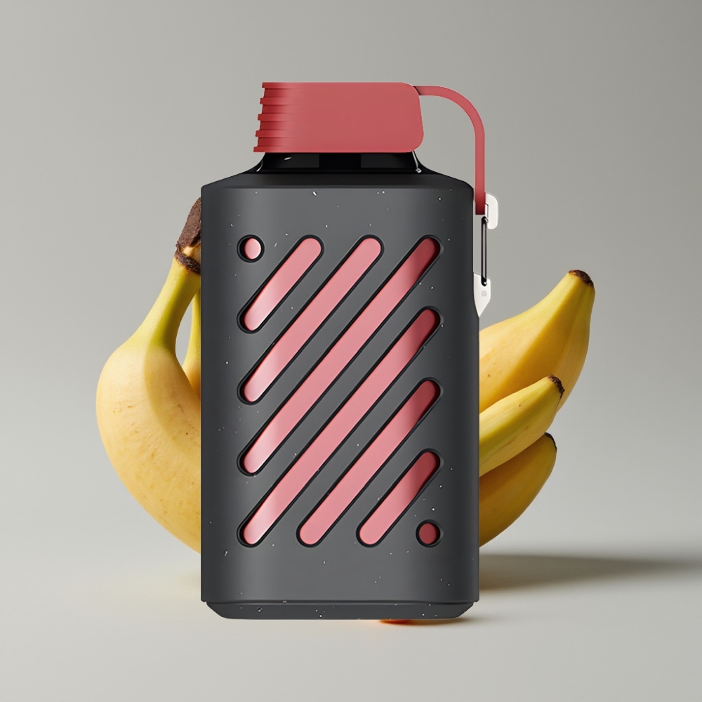 VOZOL GEAR 10000 Disposable Vape Pitaya Banana Cereja com 10000 Puffs, 20ml E-líquido e Bobina VAMT Mesh