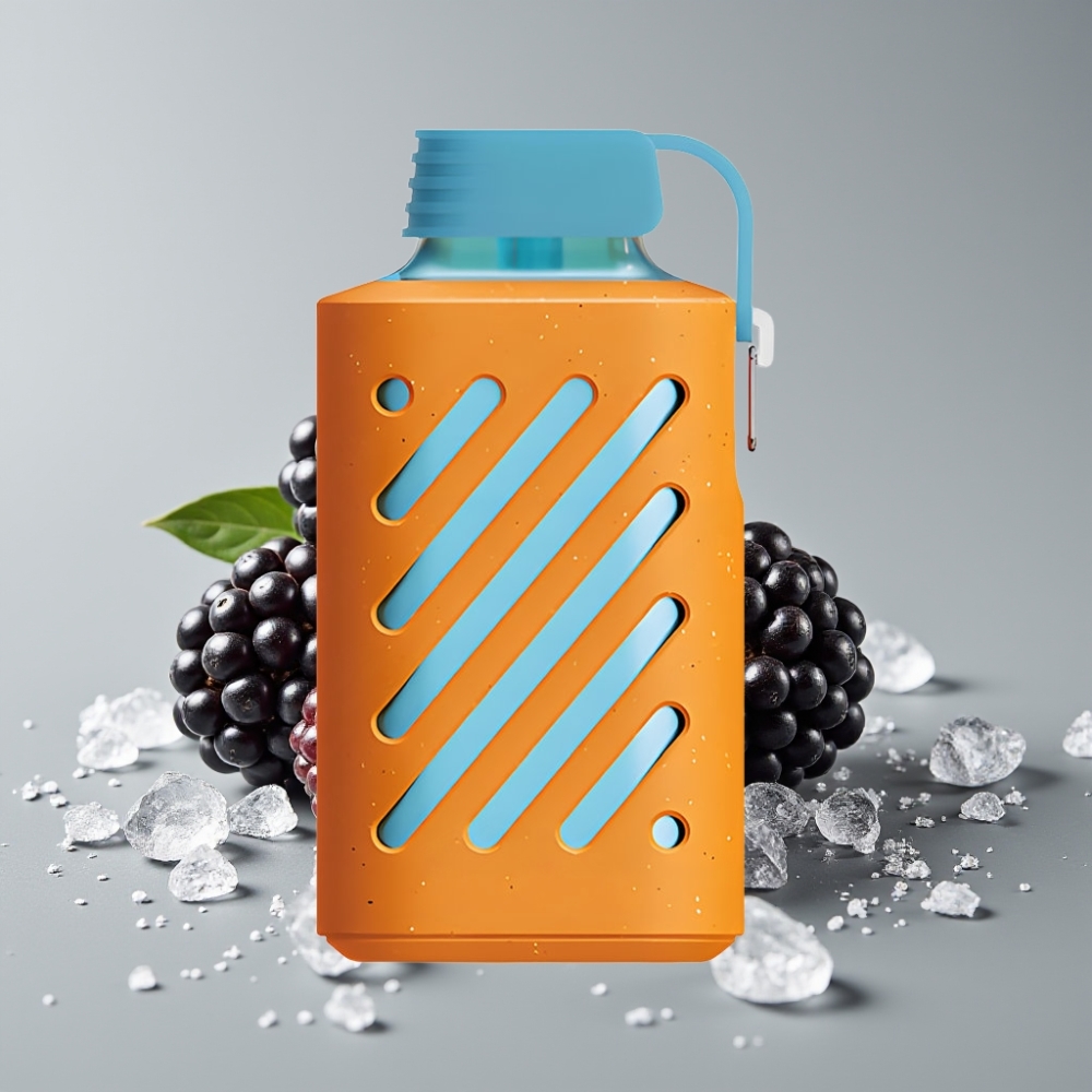 VOZOL GEAR 10000 Vape Descobrável Mirtilo Gelo com 10000 Tragadas, 20ml de Líquido e Bobina VAMT Mesh