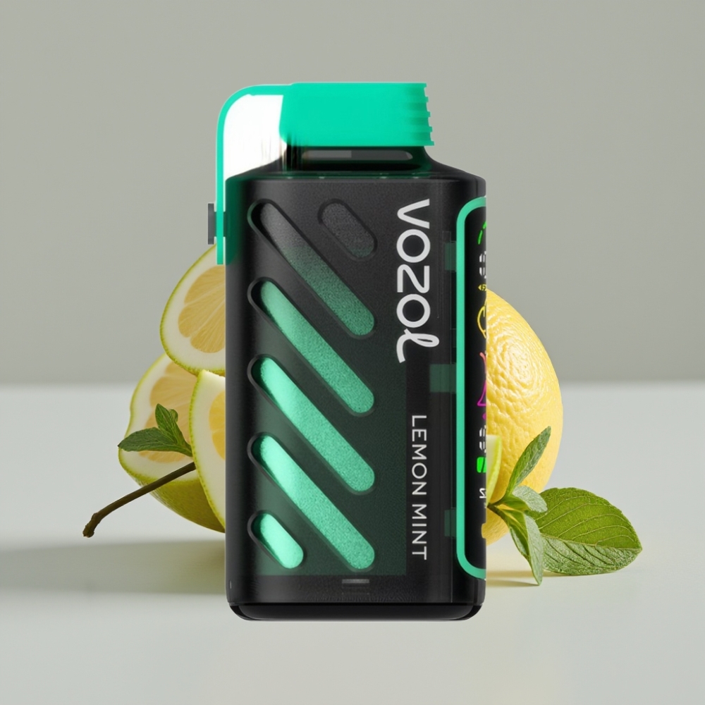 VOZOL Gear Power 20000 Puffs S.i.L.C. Tech Dual Mesh Coil Limão Hortelã 20mL 5%