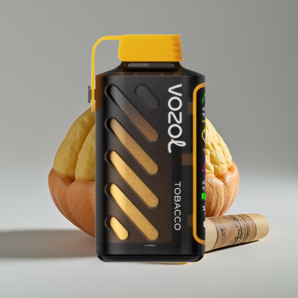 VOZOL Gear Power 20000 Puffs Tabaco Dispositivo Vape Descartável com Tela Inteira e Dual Mesh Coil