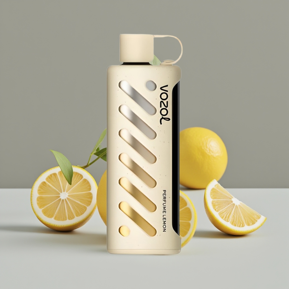 VOZOL Gear Shisha 25000 Puffs Perfume Limão com S.i.L.C Tech e Dual Mesh Dual Modes