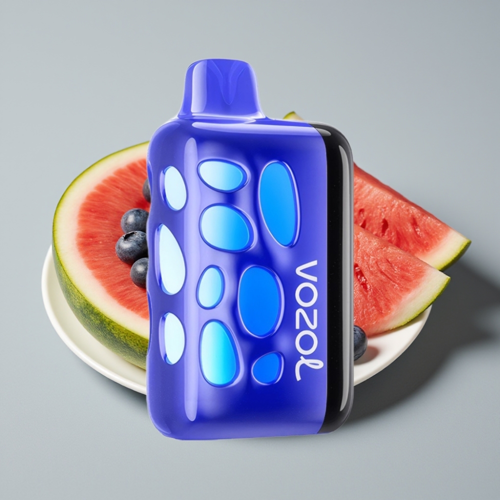 VOZOL RAVE 40000 Disposable Vape Mirtilo Melancia com Design Vibrante e Modo Festa Sincronizado