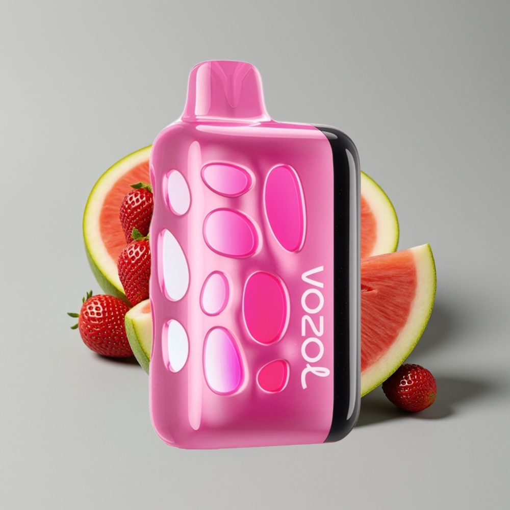 VOZOL RAVE 40000 Disposable Vape Morango Melancia – Design Brilhante 270°, Modo Festa, Eclipse Vaping