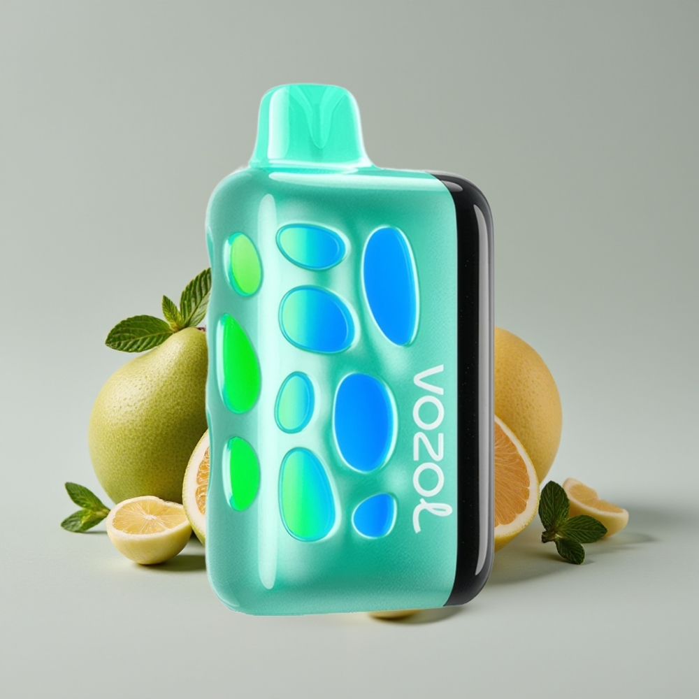 VOZOL RAVE 40000 Vape Descartável Menta Refrescante com Design Vibrante de 270° e Modo Festa Sincronizado