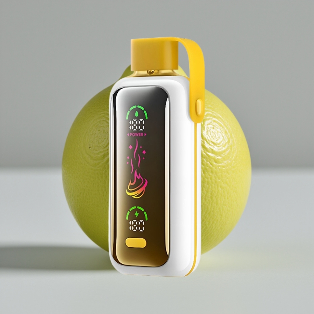 VOZOL Star 20000 Puffs Limão Lima Tela Espelho HD 2.2" Bateria 650mAh Dual Mesh