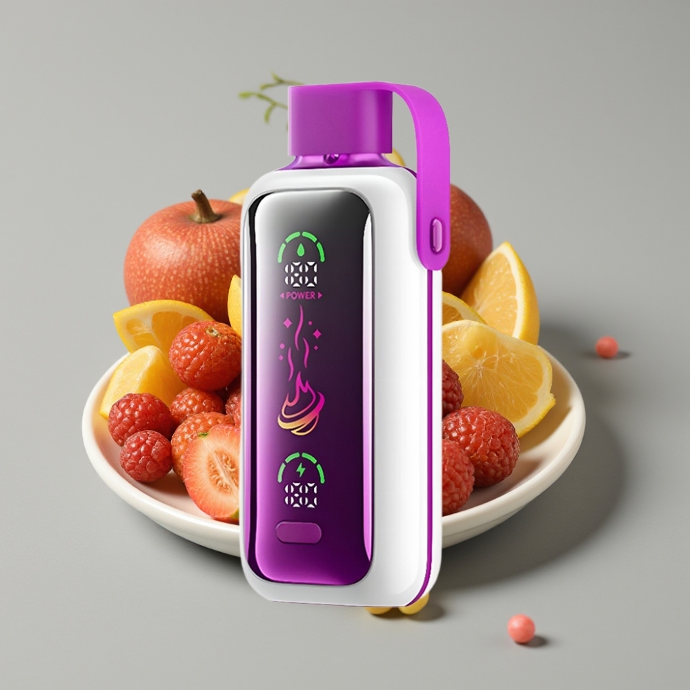 VOZOL Star 20000 Puffs Vaporizador Descartável Amor 777 com Tela HD 2.2" e Dual Mesh