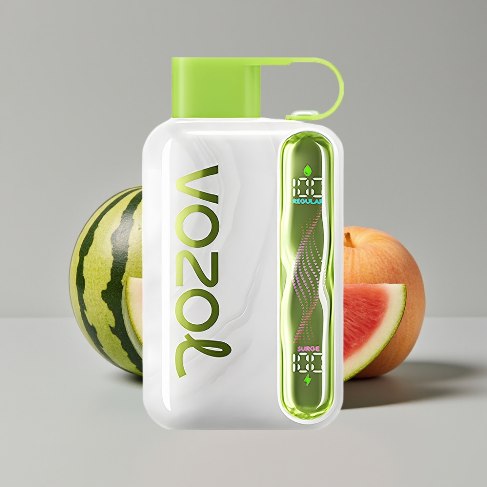 VOZOL STAR 40000 Puffs Vape Descartável Melancia Pêssego Azedo - 1000mAh, Tipo-C, 20/50mg/ml