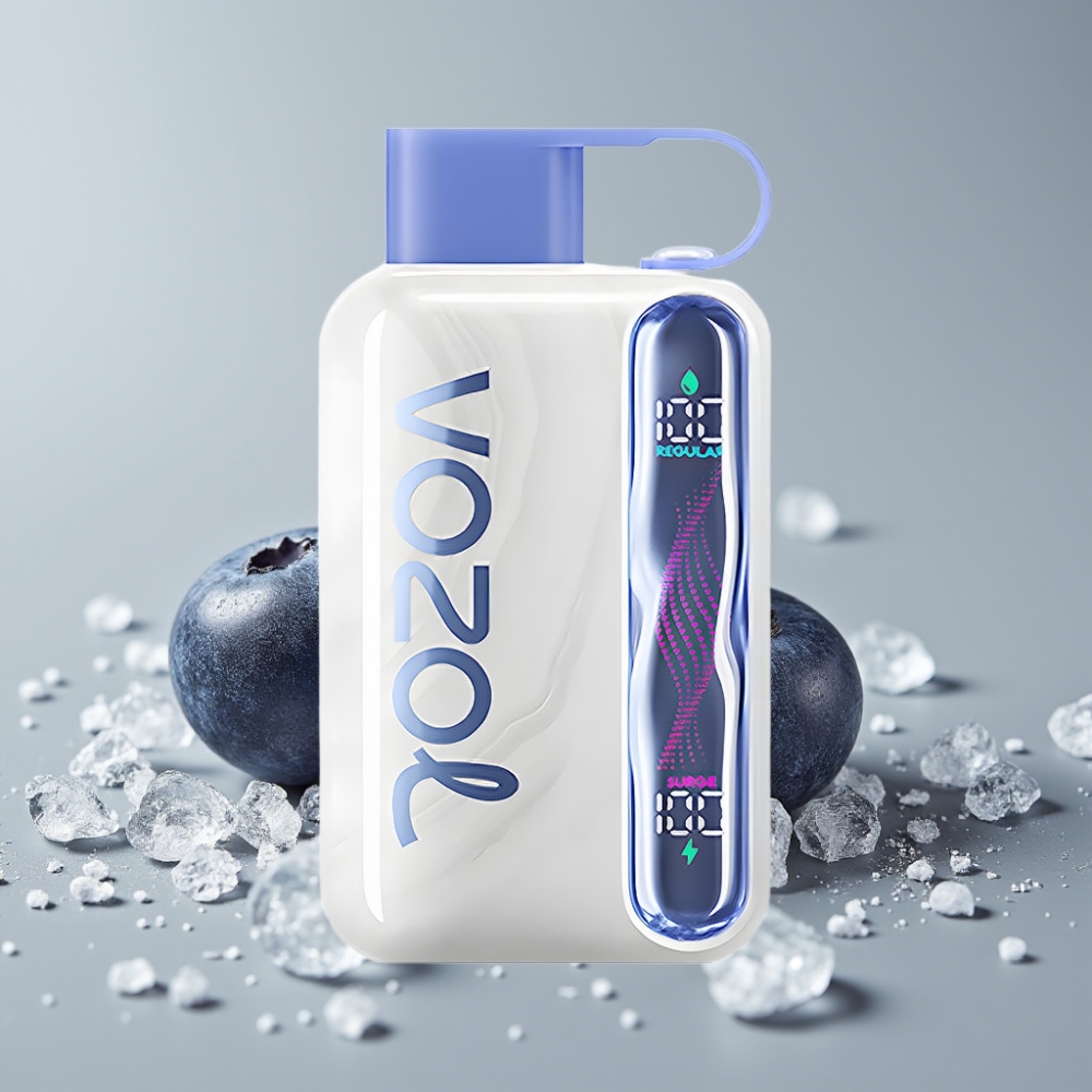 VOZOL STAR 40000 Puffs Vape Descongelante de Mirtilo – 1000mAh, Tipo-C, 20/50mg/ml