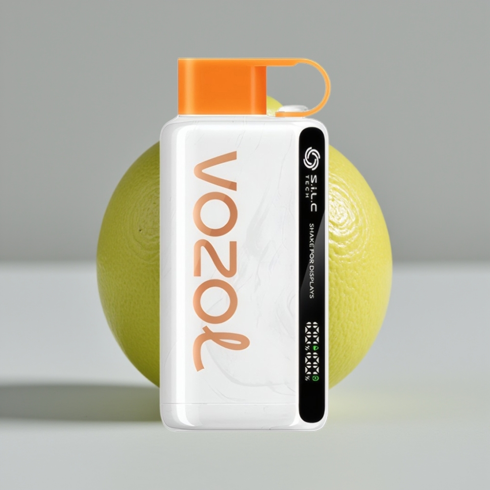 VOZOL STAR 9000/12000 Descartável Vape Limão Lima com S.i.L.C TECH e Proteção do Bocal