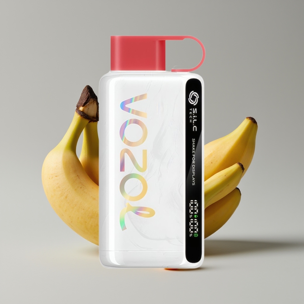 VOZOL STAR 9000/12000 Disposable Vape Fruta do Dragão Banana Cereja com S.i.L.C TECH e 30% carga mais rápida
