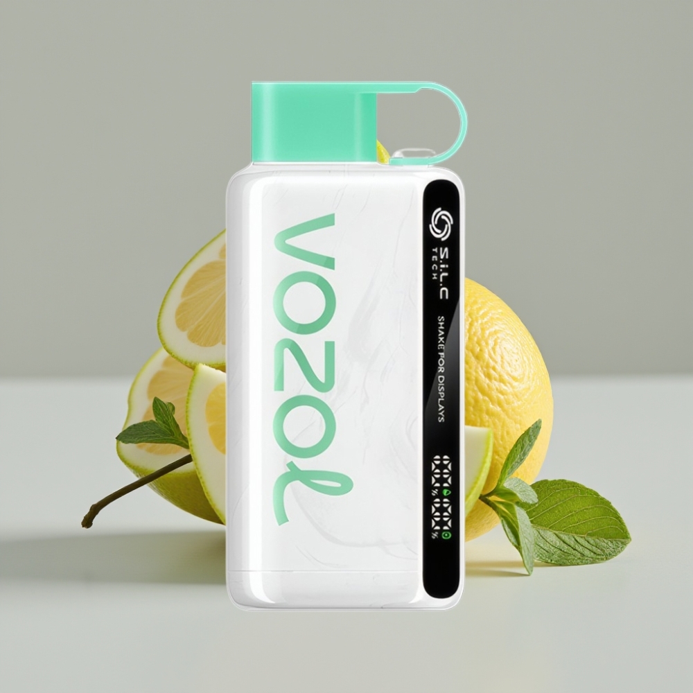 VOZOL STAR 9000/12000 Disposable Vape Limão Hortelã com S.i.L.C TECH e 650mAh