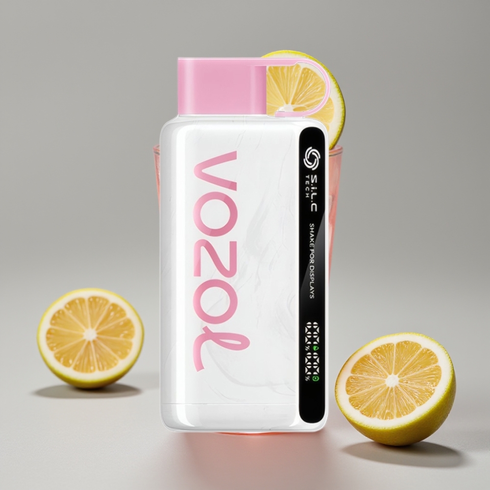 VOZOL STAR 9000/12000 Disposable Vape Limonada Rosa com S.i.L.C TECH e 30% carga mais rápida