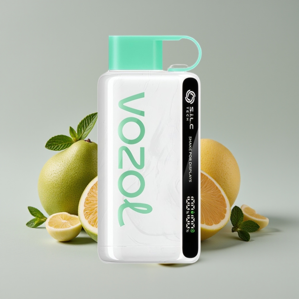 VOZOL STAR 9000/12000 Disposable Vape Menta Fresca com S.i.L.C TECH e Recarga 30% Mais Rápida