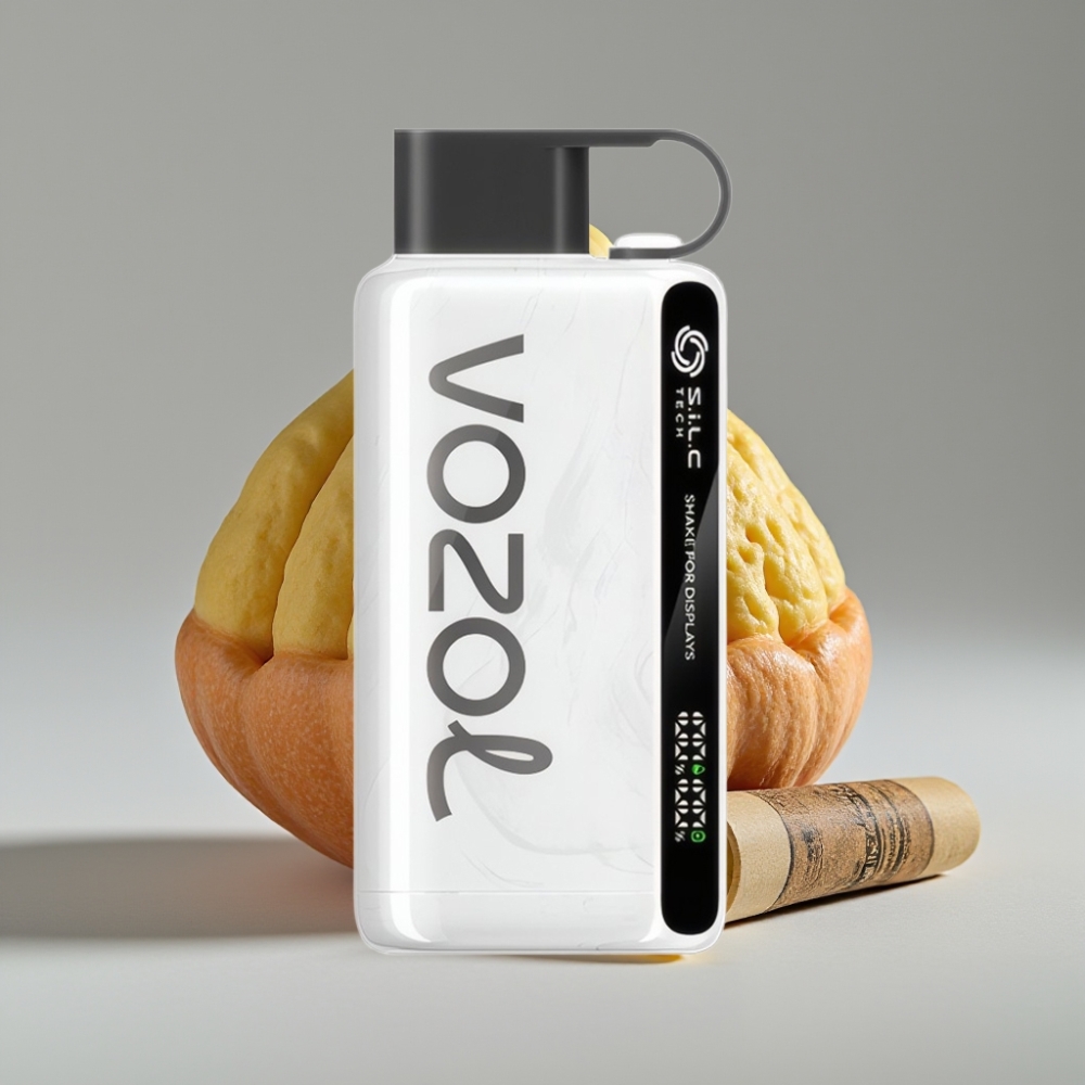 VOZOL STAR 9000/12000 Vape Descartável Sabor Tabaco com Recarga Rápida 30%, Proteção de Bocal e 650mAh