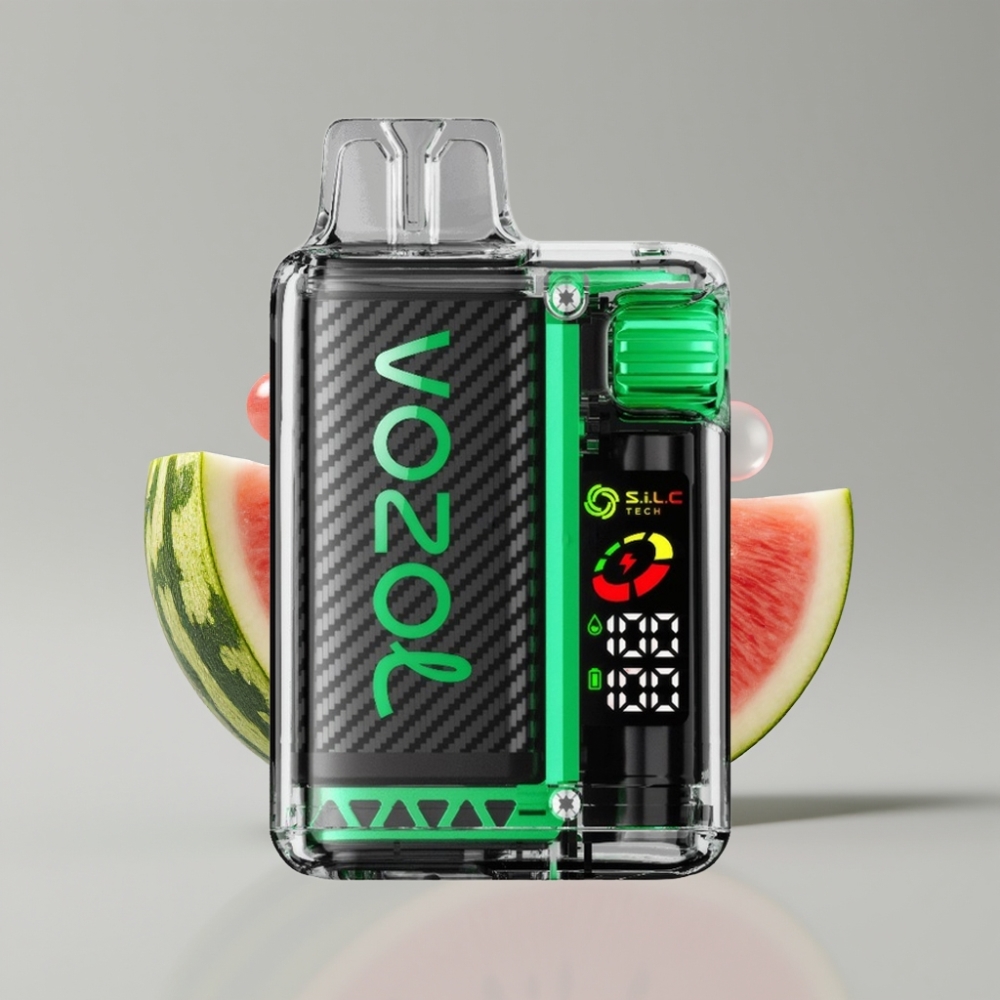 VOZOL Vista 20000 Puffs Reutilizável com Bateria Recarregável 650mAh e Sabor Chiclete de Melancia