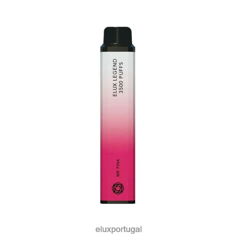 Elux Vape Portugal - Elux Legend Vape descartável de 3500 sopros 4R20H56 senhor rosa
