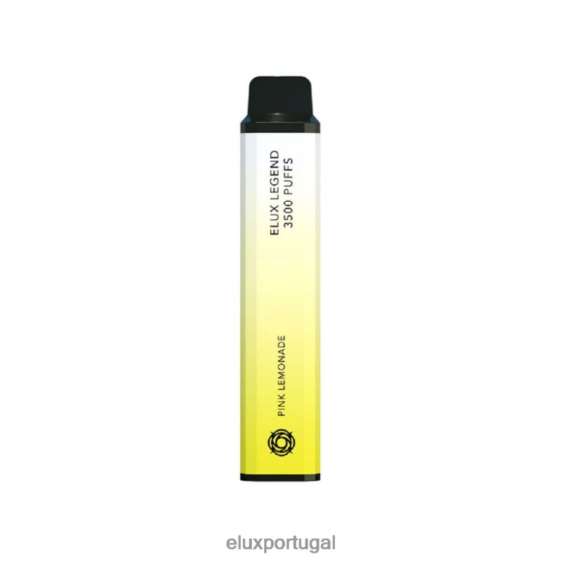 Elux Vape Website - Elux Legend Vape descartável de 3500 sopros 4R20H58 limonada rosa
