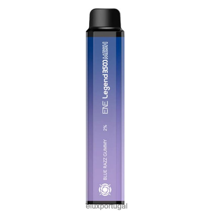 Elux Puffs Portugal - Elux ENE Legend Vape descartável de 3500 malhas 4R20H143 goma razz azul